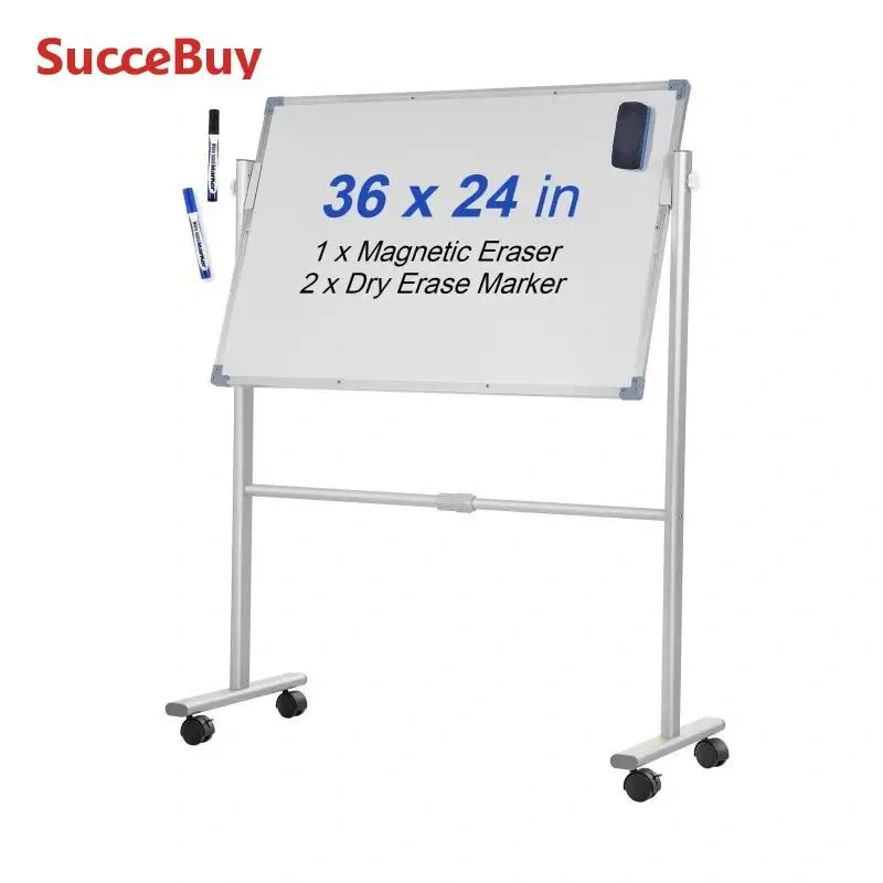 Magnetic Rolling Whiteboard with 360° Rotation